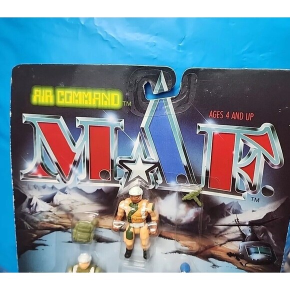 MAF Mighty Action Forces Ace 1992 Novelties - Air Command Figures Set Vintage - Picture 3 of 4